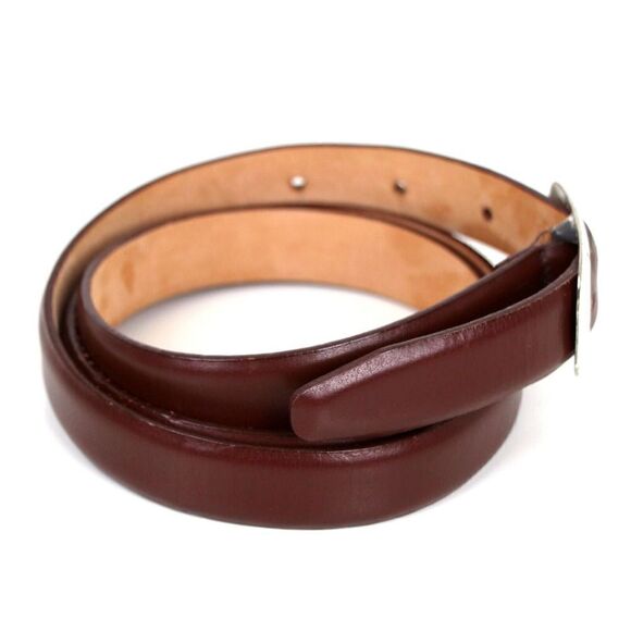 Eddie Bauer BROWN GENUINE LEATHER 3/4"Wd CASUAL DRESS WOMEN'S BELT Sz XL (3M - Picture 5 of 13